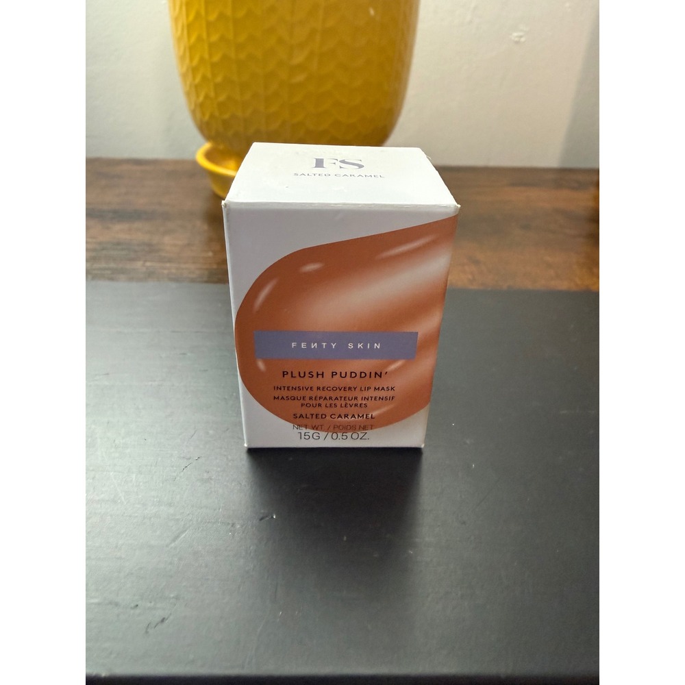 Fenty Skin Plush Puddin Intensive Recovery Lip Mask Salted Caramel 15g 0.5oz NEW